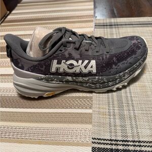 Hoka Charcoal and Ash Athletic Sneakers